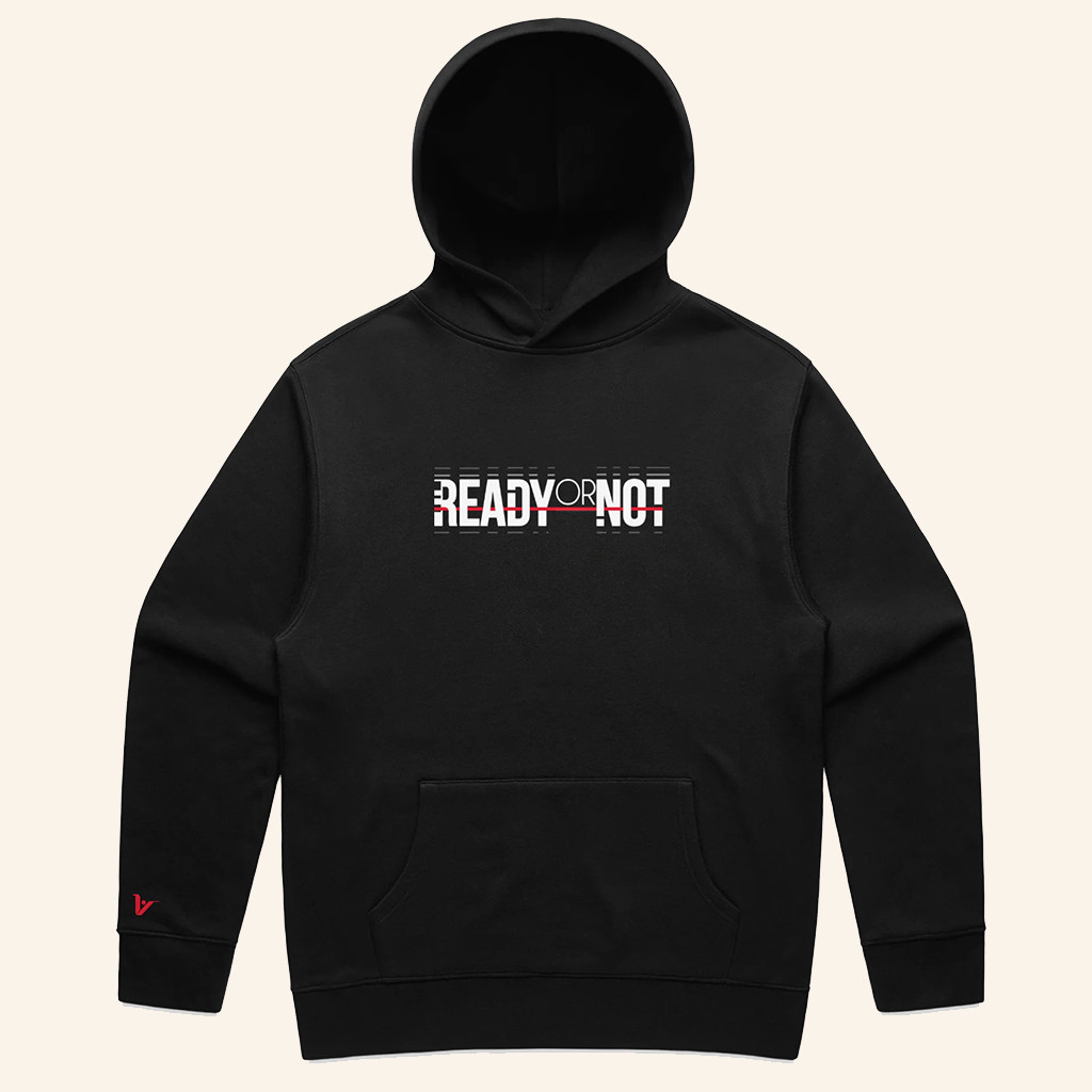 Ready Or Not Merch Ready Or Not Logo Hoodie Gifts For Video Game Lovers Ready Or Not Merch Ready Or Not Logo Hoodie Gifts For Video Game Lovers