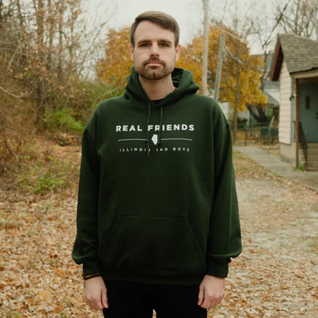 Real Friends Merch Illinois Sad Boys Hoodie Husband Christmas Gift Ideas