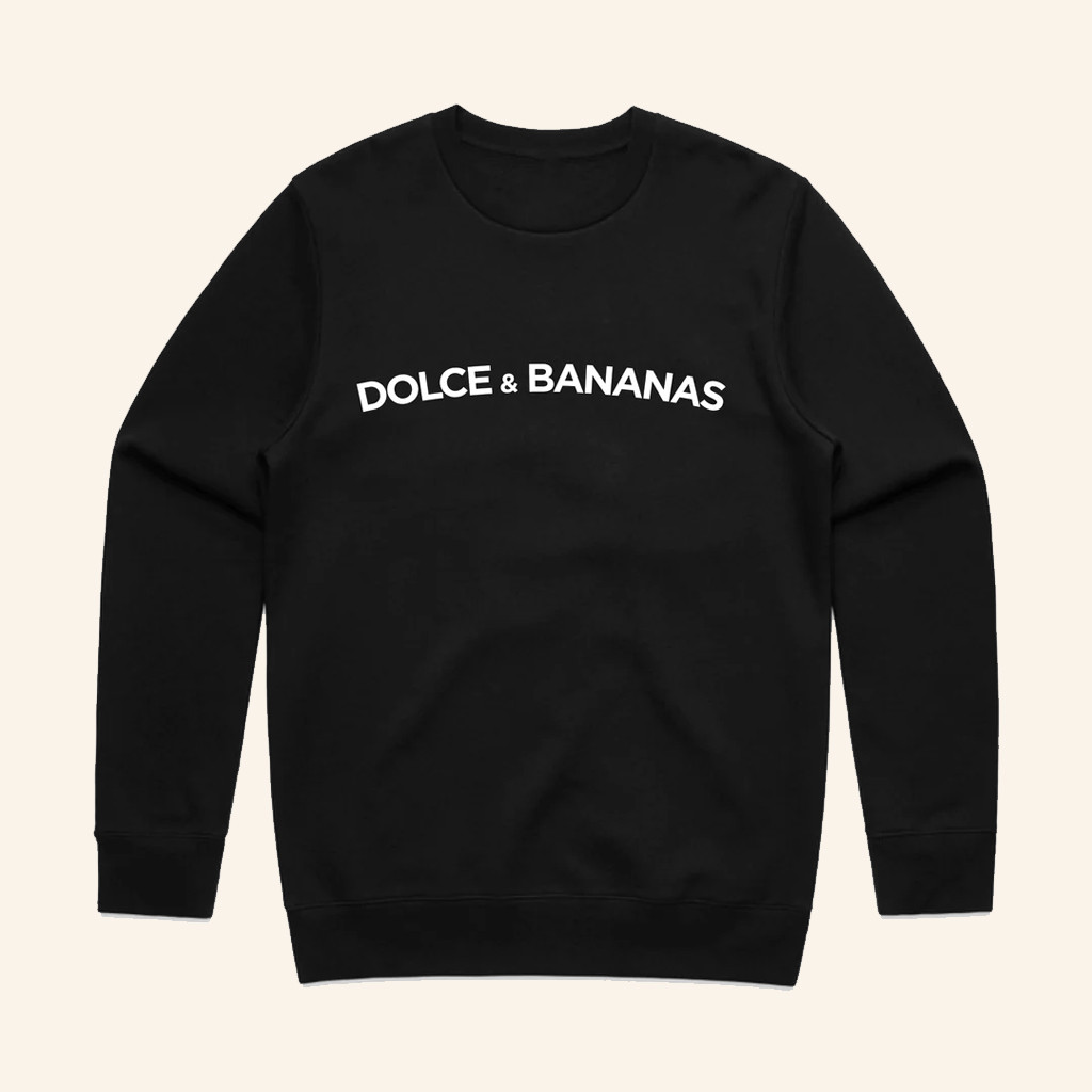 Real Johnny Bananas Merch Dolce And Bananas Sweatshirt Christmas Gifts For Boyfriend