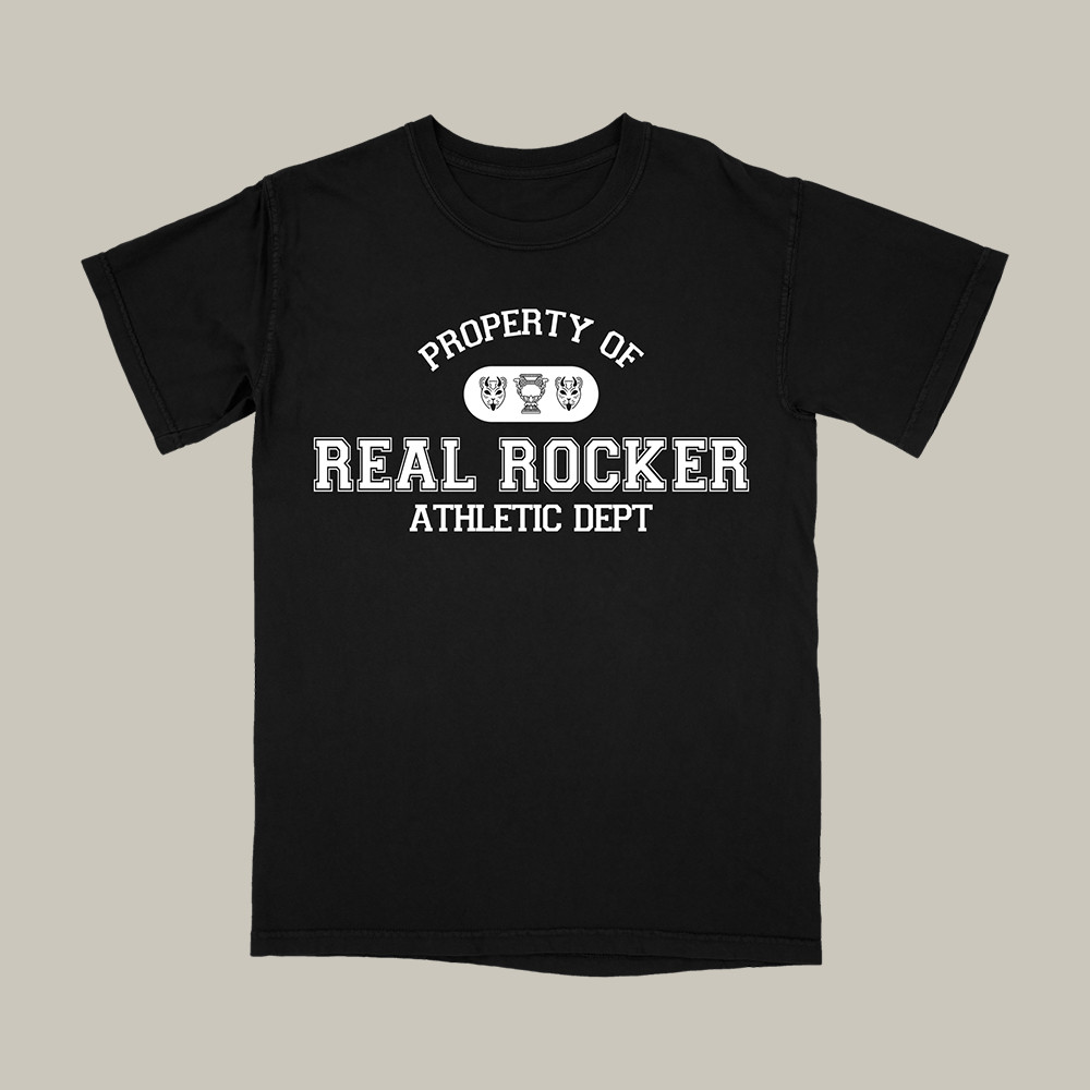 Real Rocker U Athletic The Home Team T-Shirt Music Fan Merch Best Gift For The Home Team Fans