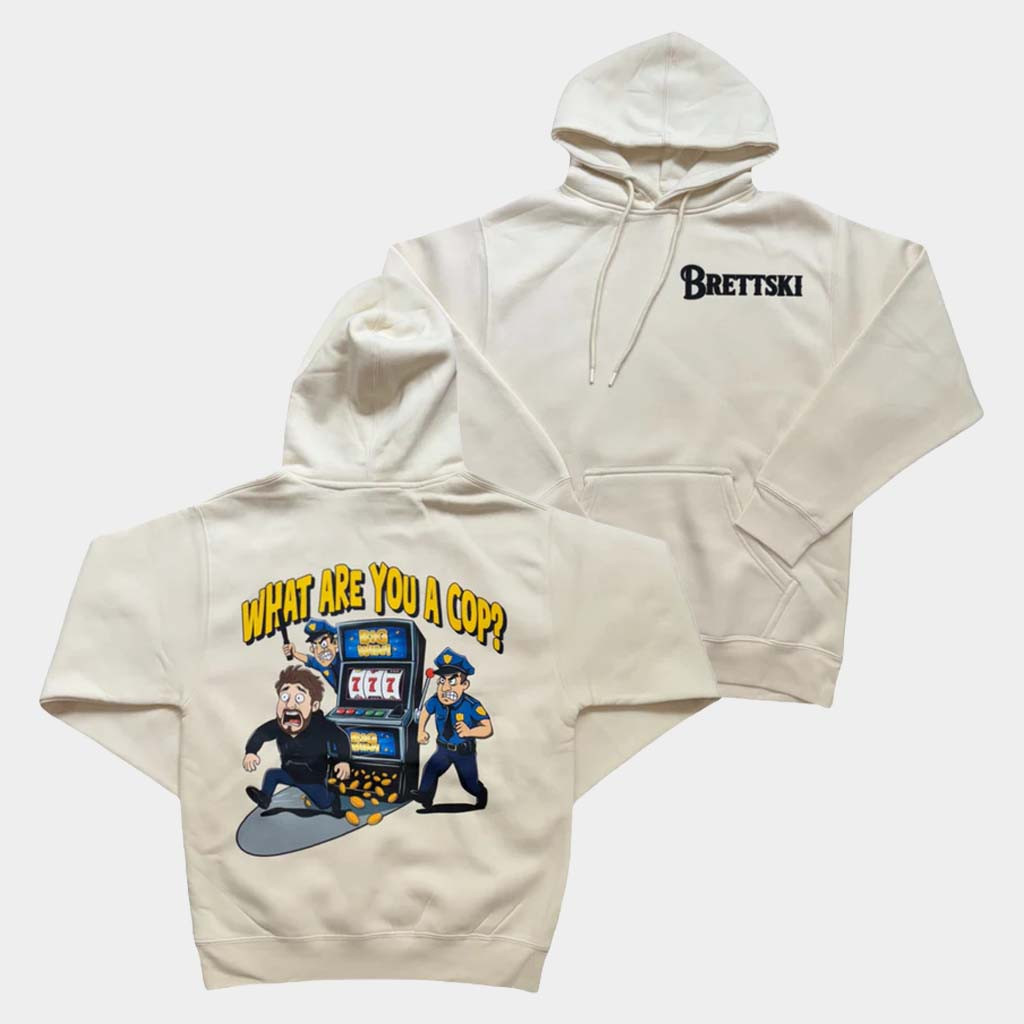 RealBrettski Merch What Are You A Cop Hoodie Brettski Hoodie Birthday Gift For Brother RealBrettski Merch What Are You A Cop Hoodie Brettski Hoodie Birthday Gift For Brother