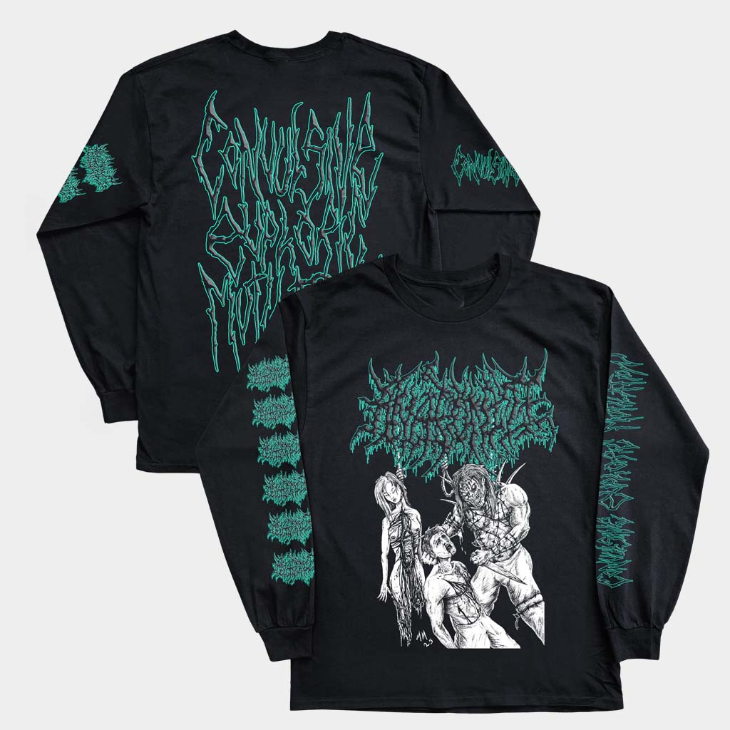 Reality Fade Merch Anatomize Convulsive Euphoric Mutilation Long Sleeve T-Shirt Gifts For Him