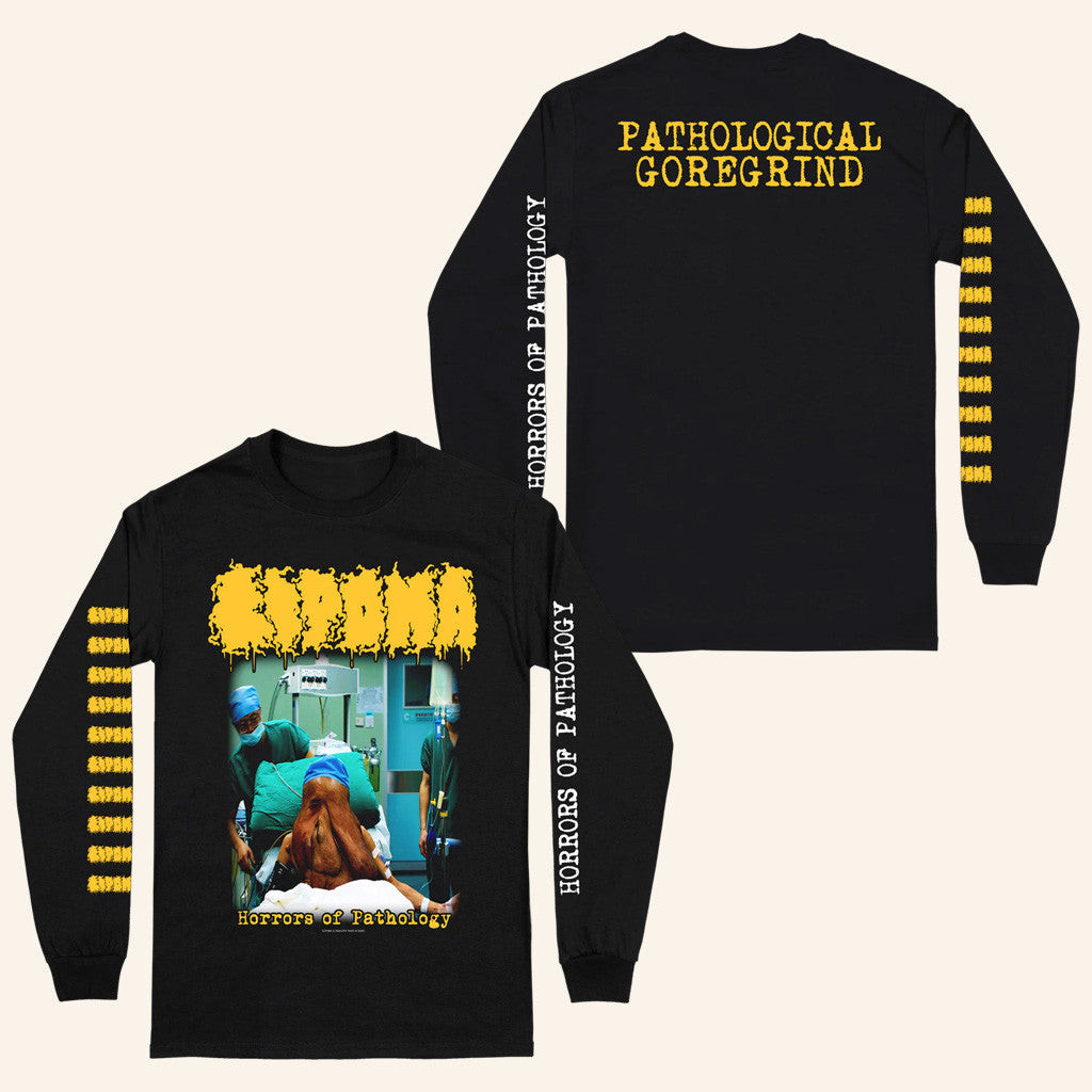 Reality Fade Merch Lipoma Horrors Of Pathology Long Sleeve Shirt Gifts For Friends