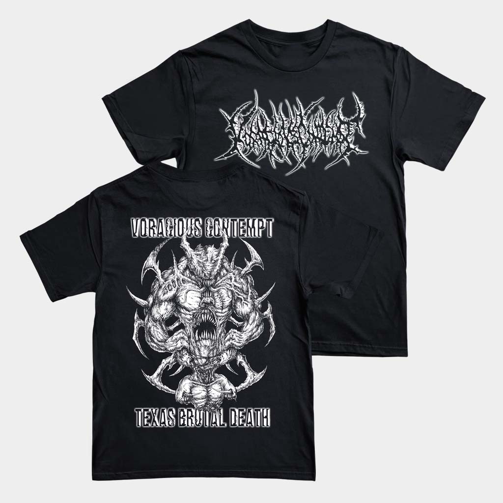 Reality Fade Merch Voracious Contempt Ripped T-Shirt Birthday Present For Husband