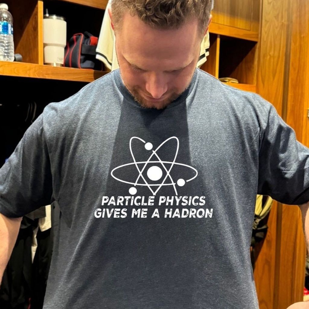 Reality Glitches Men's Particle Physics Gives Me A Hadron Shirt Best Gifts For Father Reality Glitches Men's Particle Physics Gives Me A Hadron Shirt Best Gifts For Father