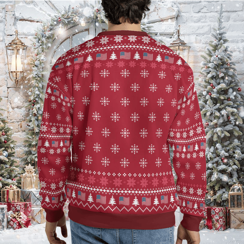 Really Great Christmas Sweater Trump Ugly Sweater Christmas Gift For Trump Supporter