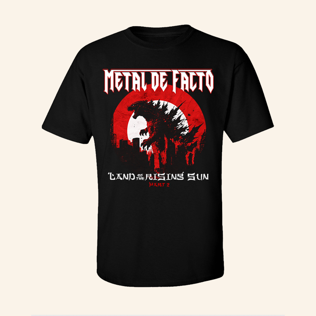 Reaper Entertainment Merch Land Of The Rising Sun Part 2 Black T-Shirt Metal De Facto Merch Reaper Entertainment Merch Land Of The Rising Sun Part 2 Black T-Shirt Metal De Facto Merch