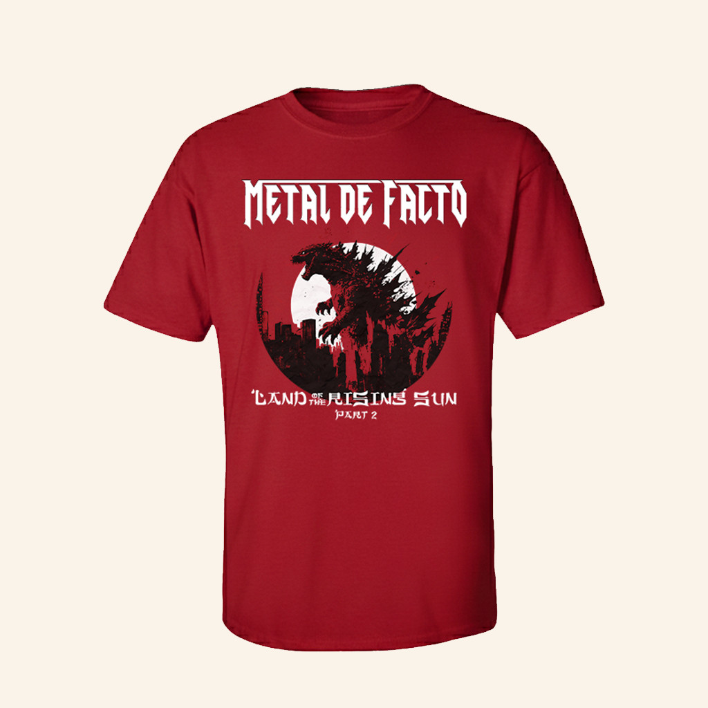 Reaper Entertainment Merch Land Of The Rising Sun Part 2 T-Shirt Metal De Facto Merch Fan Gifts