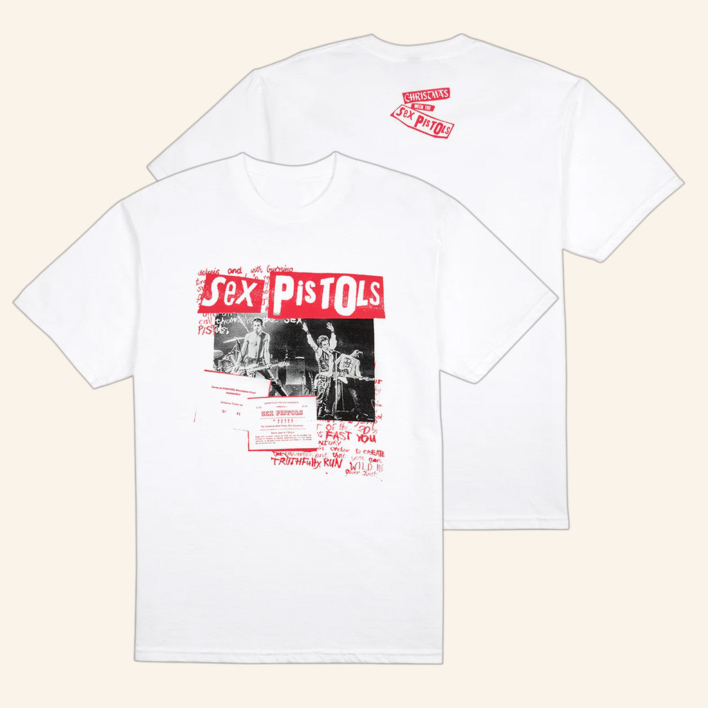 Reason Clothing Merch Anarchy In Huddersfield Christmas 1977 T-Shirt Dad Christmas Gifts