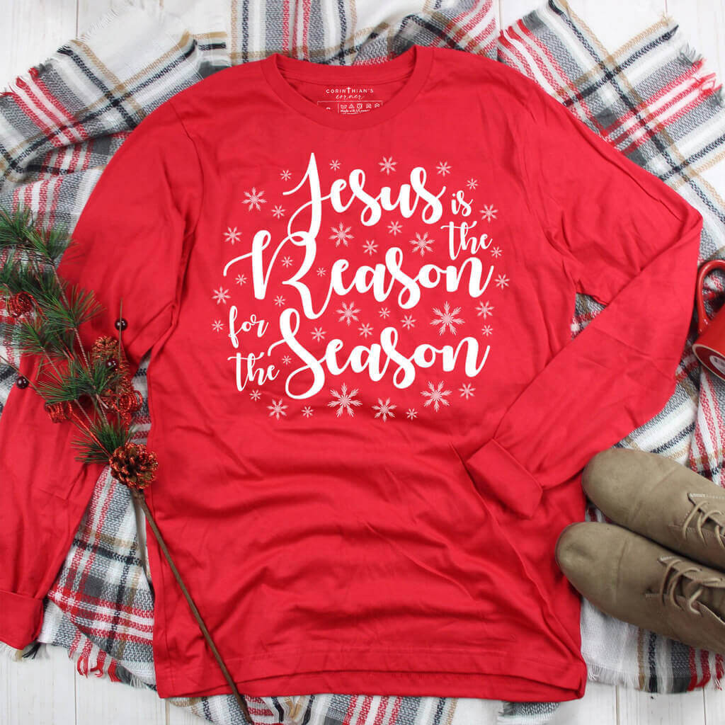 Reason For The Season Long Sleeve Christian Gifts For Women