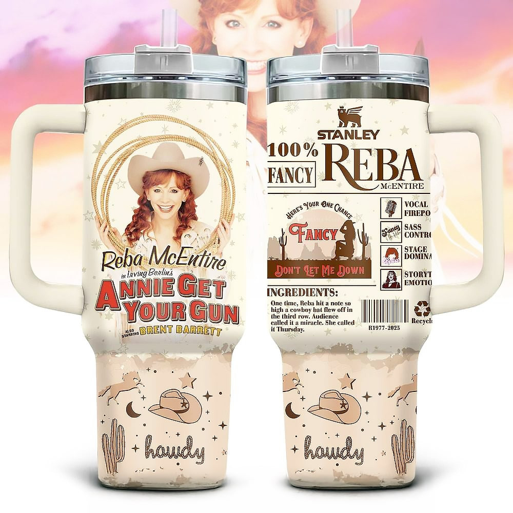 Reba McEntire Limited Edition Stanley Tumbler Cup Gift For Mother
