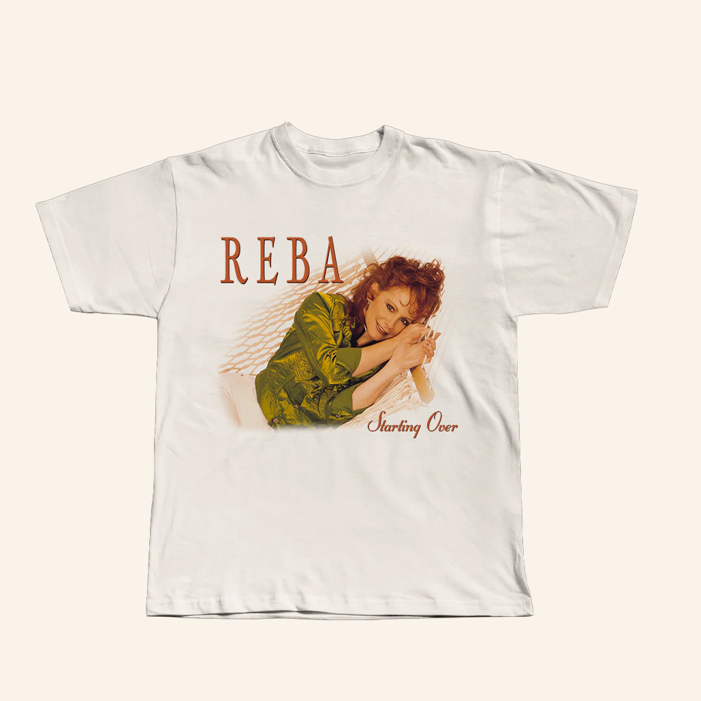 Reba Mcentire Merch Starting Over Hammock T-Shirt Gift Ideas For Country Music Lovers