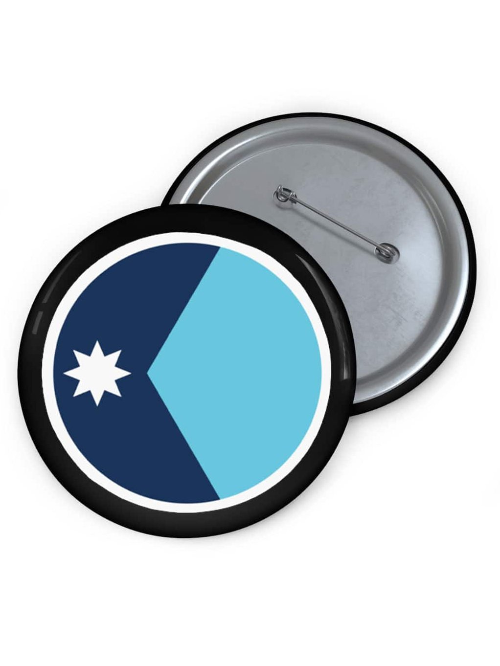 Rebel Loon Minnesota Flag Pin Button Minnesota Strong Button FDT Merch