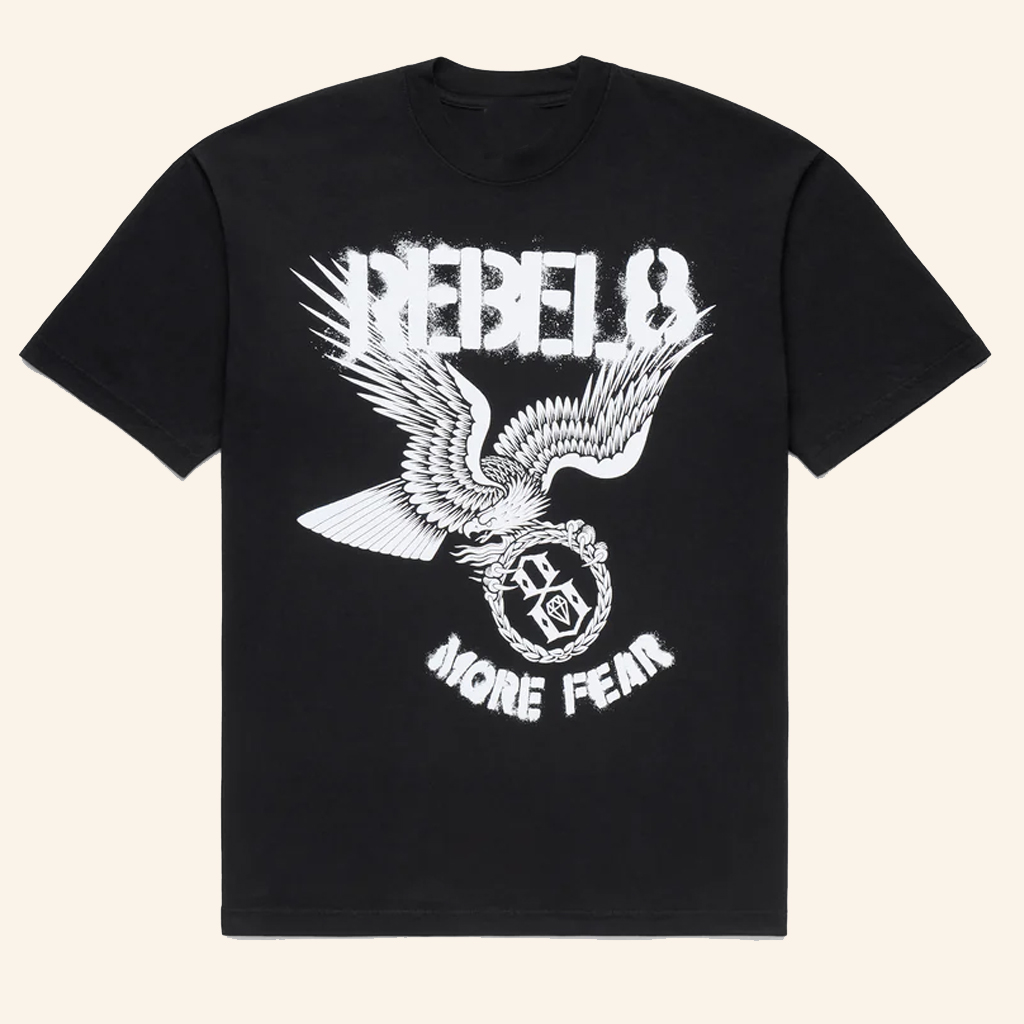 Rebel8 Merch More Fear USA T-Shirt Gift Ideas For Husband