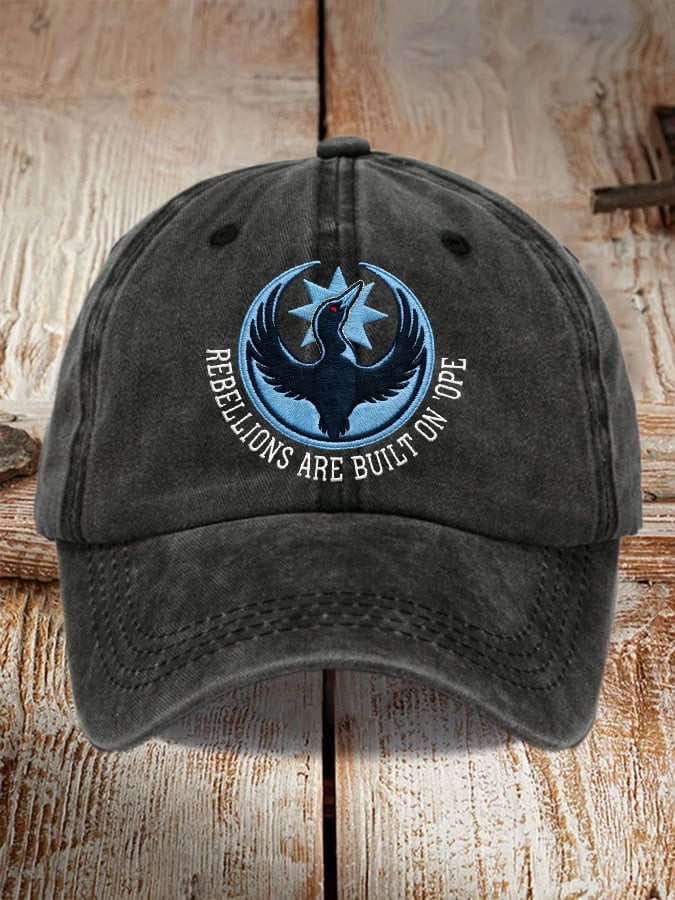 Rebellions Are Built On Hope Hat Embroidered Minnesota Rebel Alliance Hat Anti Trump Merch