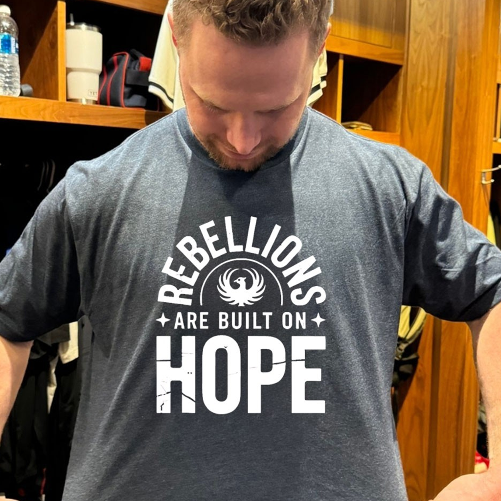 Rebellions Are Built On Hope Minnesota Rebel Shirt Meaningful Gifts For Boyfriend