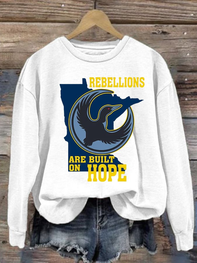 Rebellions Are Built On Hope Sweatshirt Minnesota Rebel Alliance Sweatshirt Anti Trump Merch Rebellions Are Built On Hope Sweatshirt Minnesota Rebel Alliance Sweatshirt Anti Trump Merch