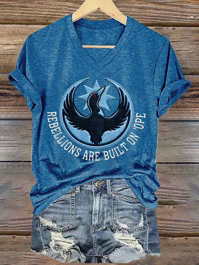 Rebellions Are Built On Ope V-Neck T-Shirt Minnesota Strong Apparel Women's Resist Shirt Rebellions Are Built On Ope V-Neck T-Shirt Minnesota Strong Apparel Women's Resist Shirt