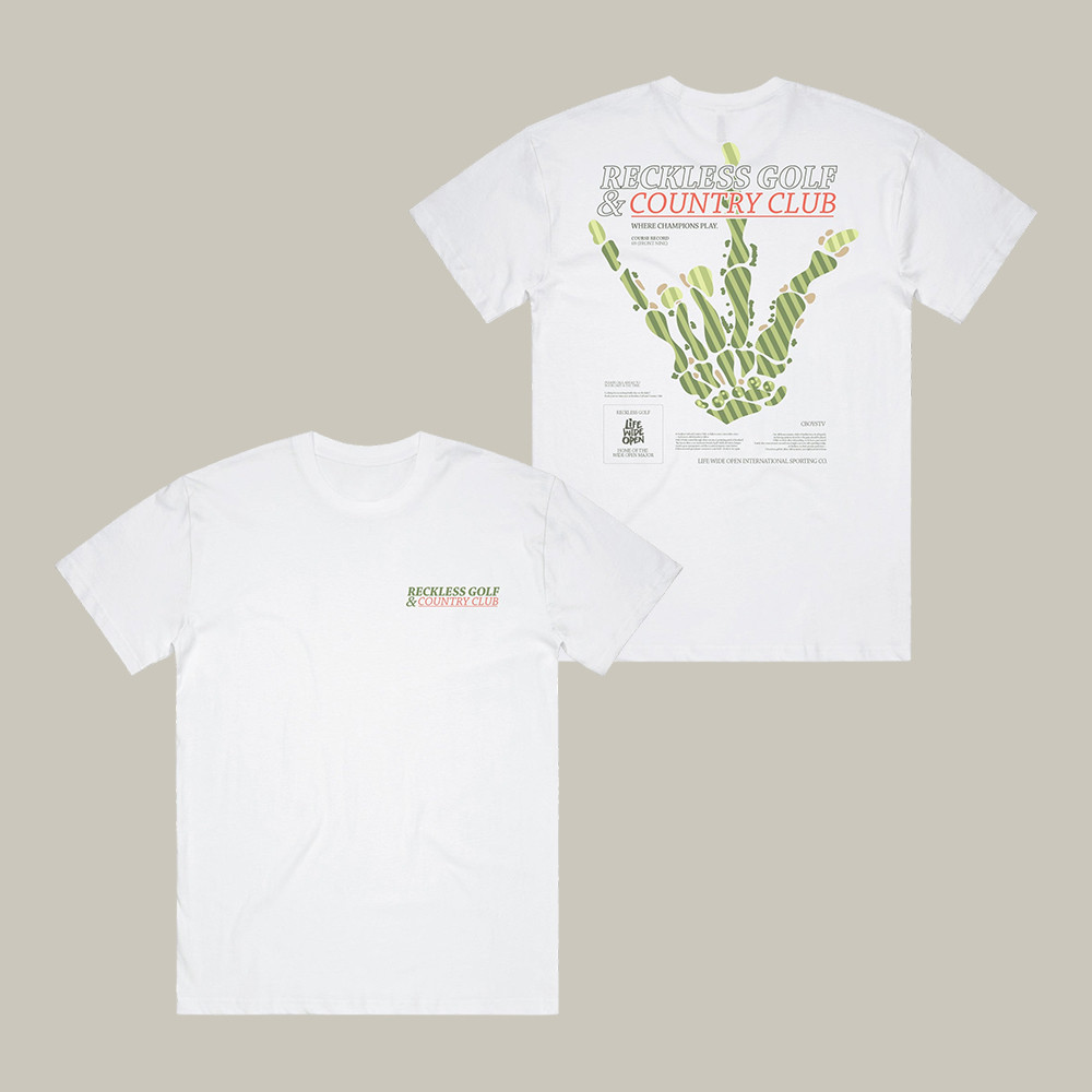 Reckless Country Club CboysTV T-Shirt Life Wide Open Shirt CboysTV Lover Gift