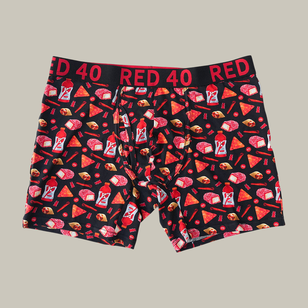 Red 40 Chonies Killdozer Mech Shorts Kanel Joseph Lover Gift For Boyfriend