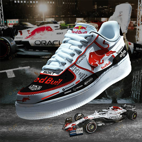 Red Bull Racing Japan GP Air Force 1 Sneaker Gifts For Racing Lovers