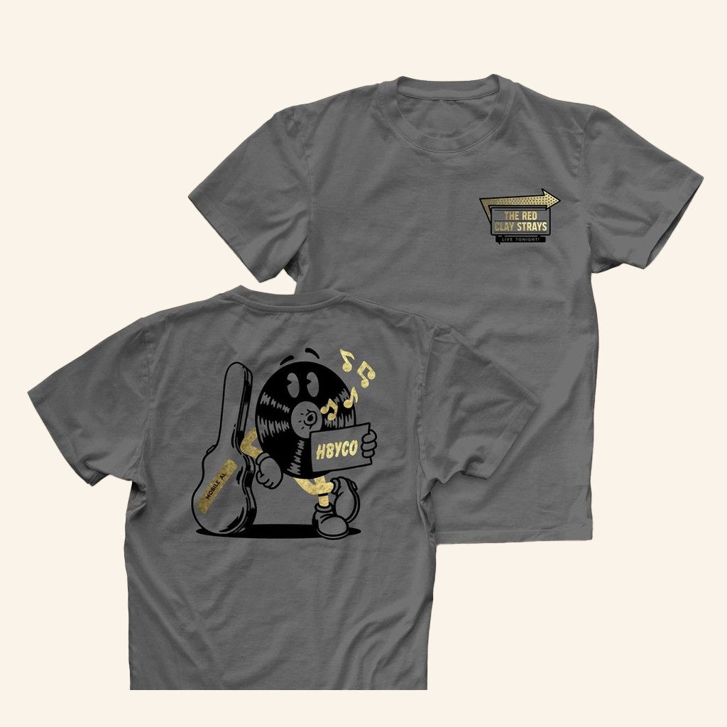 Red Clay Strays Merch HBYCO Record T-Shirt Music Lover Gift Ideas For Him