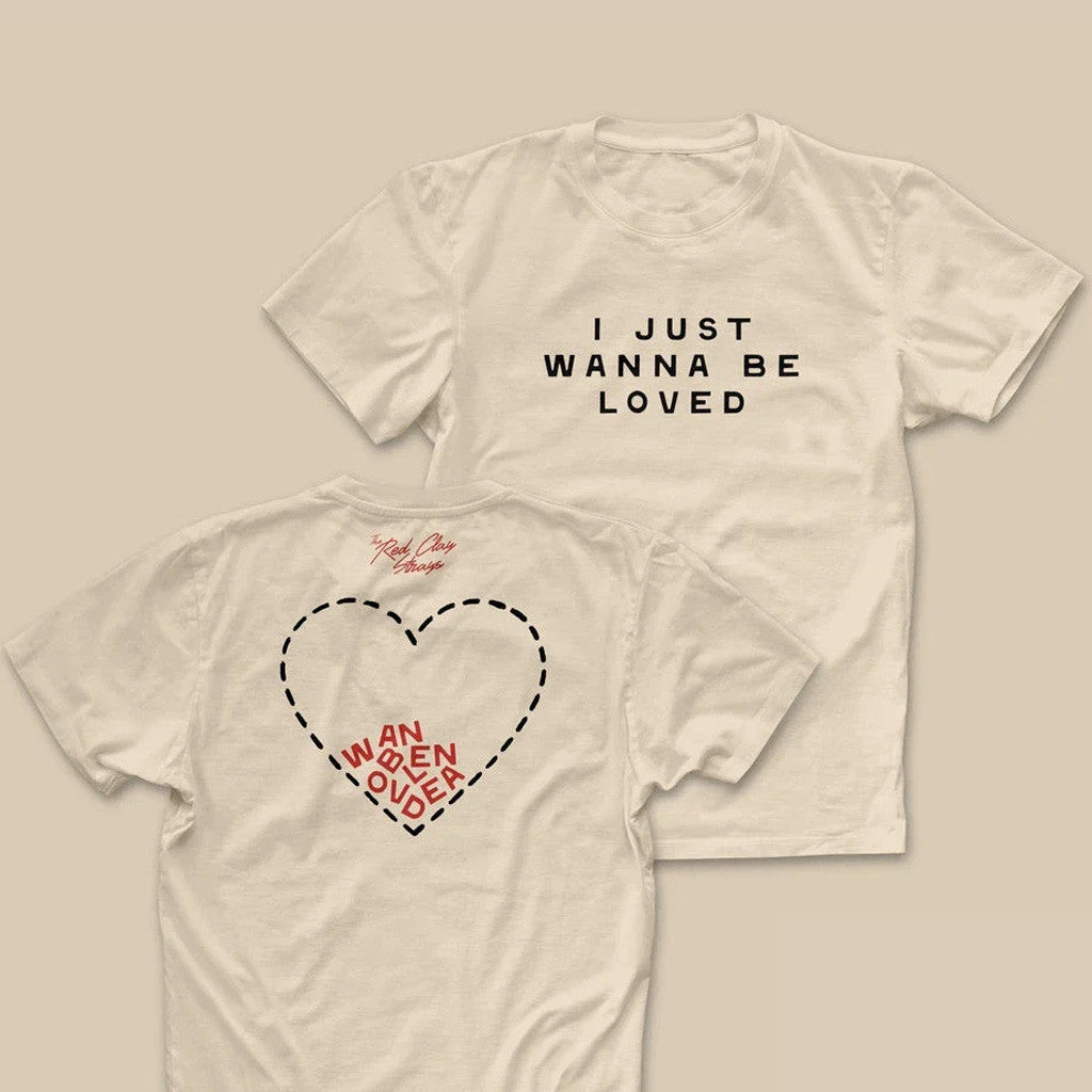 Red Clay Strays Merch RCS I Just Wanna Be Loved Shirt Music Lover Gifts For Him Red Clay Strays Merch RCS I Just Wanna Be Loved Shirt Music Lover Gifts For Him