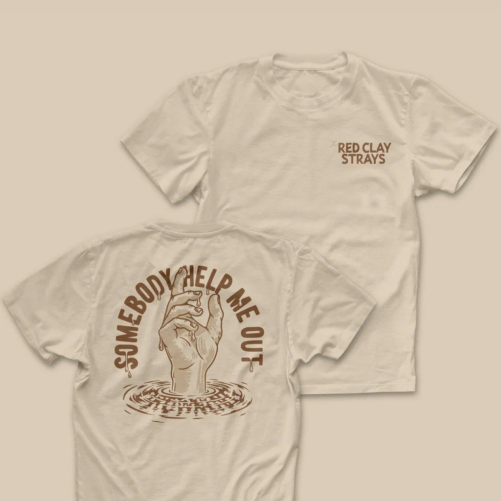 Red Clay Strays Merch RCS Somebody Help Me Out T-Shirt Gifts For Friends Red Clay Strays Merch RCS Somebody Help Me Out T-Shirt Gifts For Friends