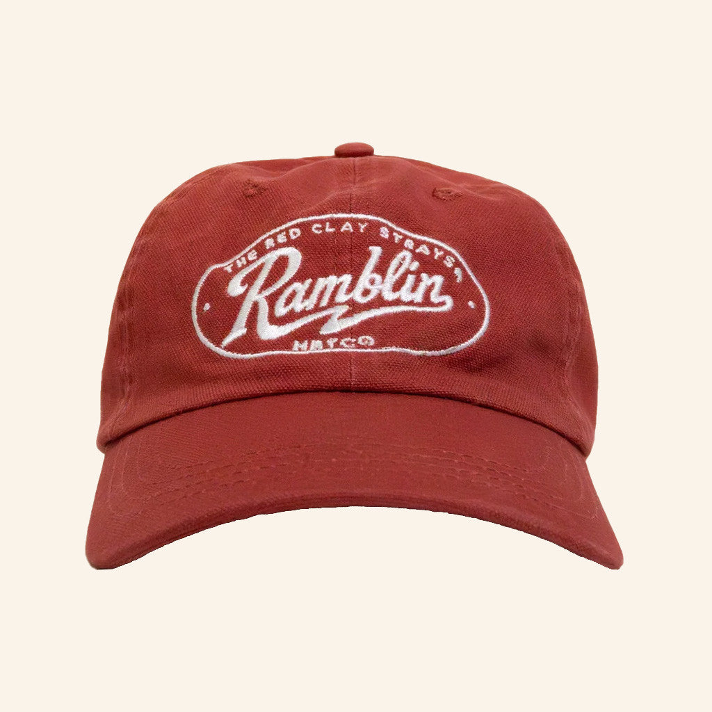 Red Clay Strays Merch Red Clay Strays Tracks Ramblin Embroidered Hat Him Gifts Red Clay Strays Merch Red Clay Strays Tracks Ramblin Embroidered Hat Him Gifts