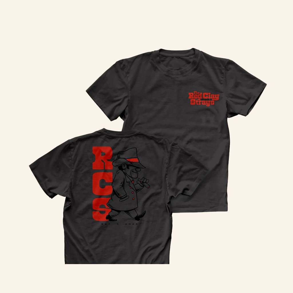 Red Clay Strays Merch Tour Chicago Night T-Shirt Cool Gifts For Music Lovers