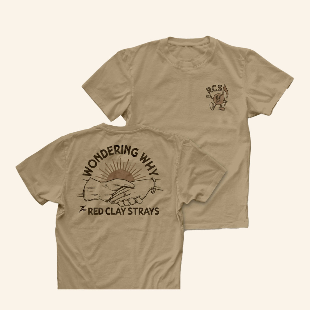 Red Clay Strays Merch Tracks Wondering Why T-Shirt Music Lover Gifts For Him