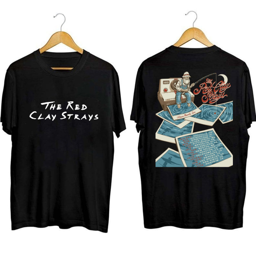 Red Clay Strays Tour 2024 Shirt Red Clay Strays Merch Christmas Gifts For Husband Red Clay Strays Tour 2024 Shirt Red Clay Strays Merch Christmas Gifts For Husband