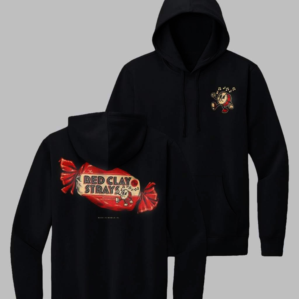 Red Clay Strays Tracks Wondering Watermelon Hoodie Red Clay Strays Merch Gifts For Rock Lovers