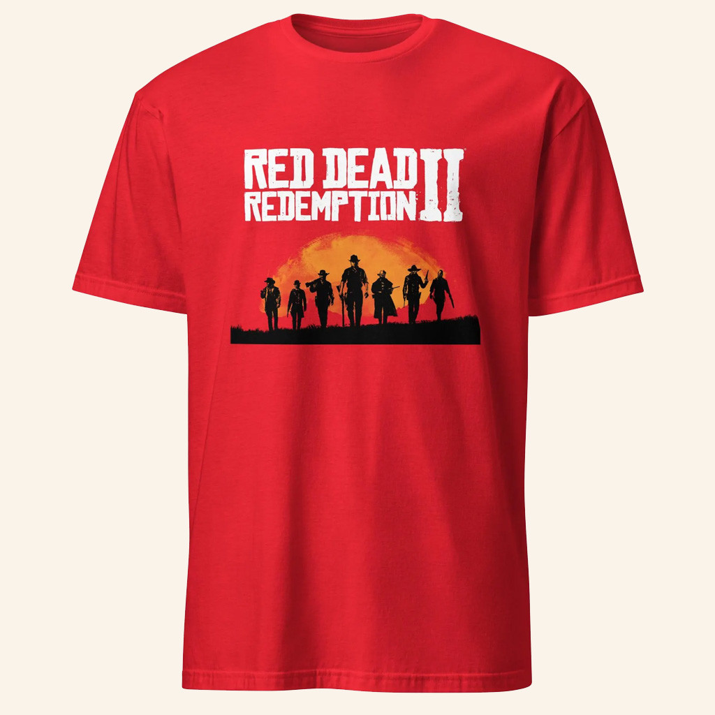 Red Dead Redemption Merch Red Dead Redemption 2 Shirt Presents For Game Lovers