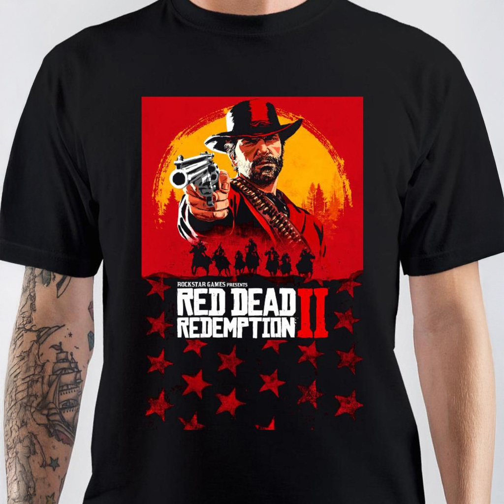 Red Dead Redemption Merch Red Dead Redemption II T-Shirt Best Gift For Game Lovers