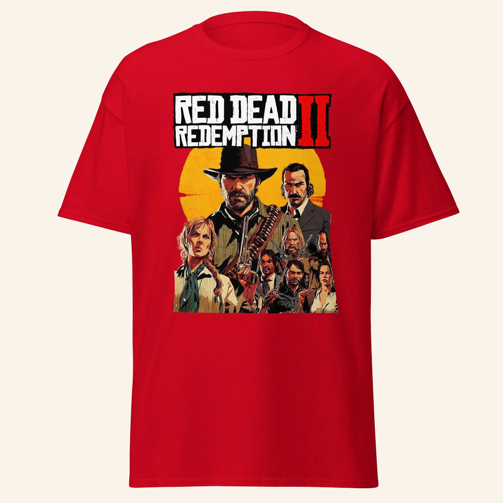 Red Dead Redemption Merch Red Dead Redemption II T-Shirt Presents For Game Lovers Red Dead Redemption Merch Red Dead Redemption II T-Shirt Presents For Game Lovers