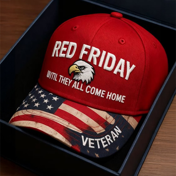 Red Friday Eagle Until They All Come Home Hat Remember Everyone Deployed Cap Red Friday Merch