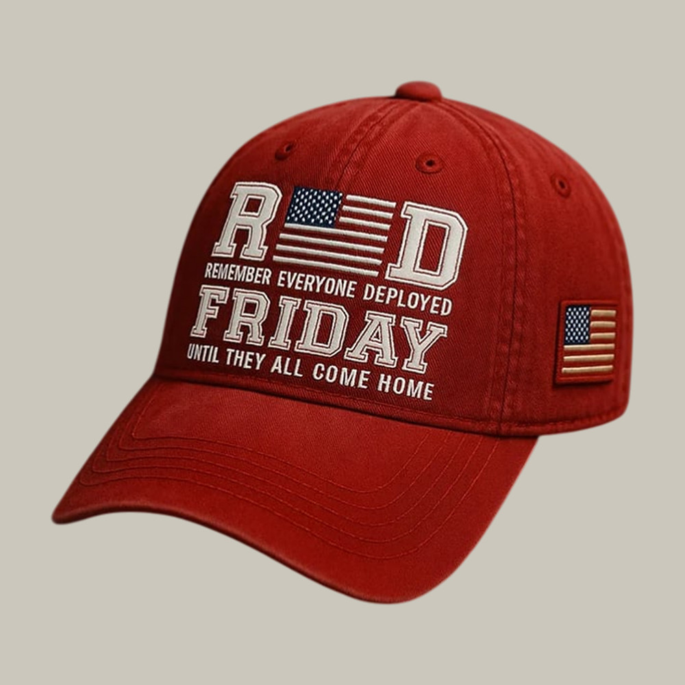 Red Friday Hat Remember Everyone Deployed Baseball Cap Red Friday Gift For Retired Vet