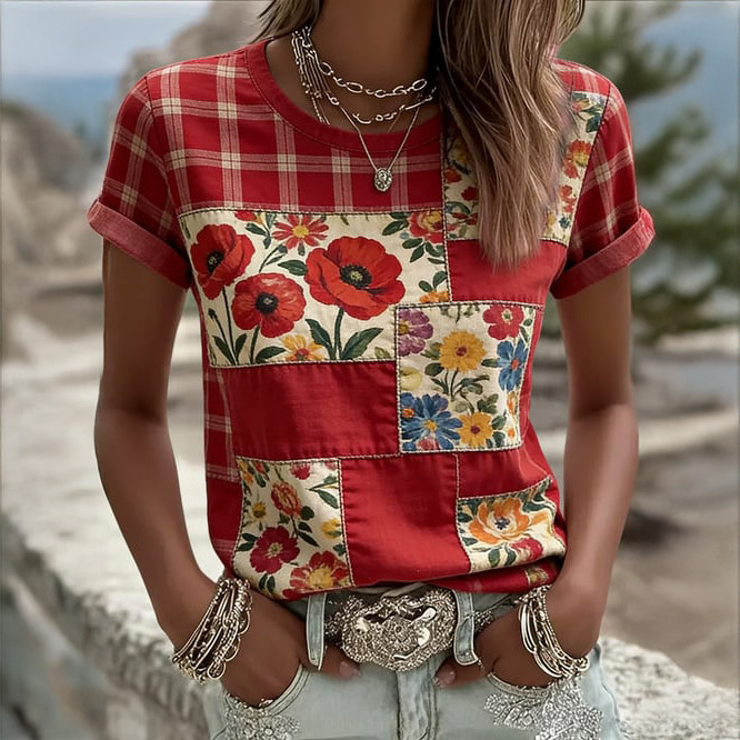 Red Friday Poppy Flower T-Shirt Remember Everyone Deployed Merch Best Gift For Wife