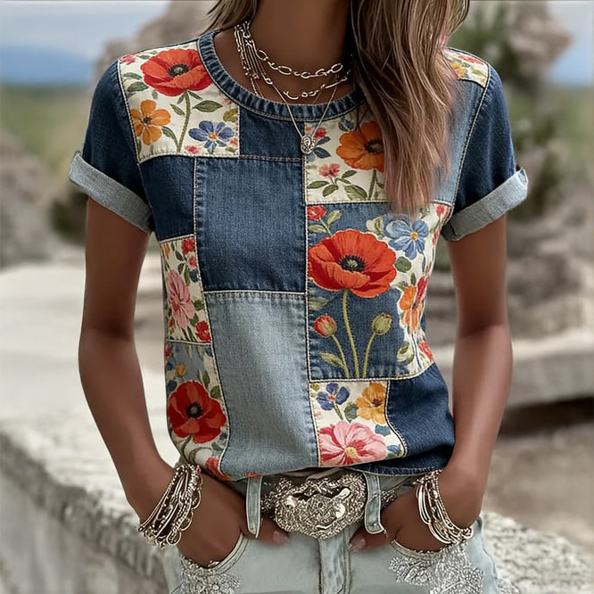 Red Friday Poppy Flower T-Shirt Remember Everyone Deployed Shirt Red Friday Gift For Her