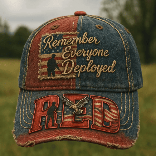 Red Friday Remember Everyone Deployed Hat Red Friday Baseball Cap Present For Father