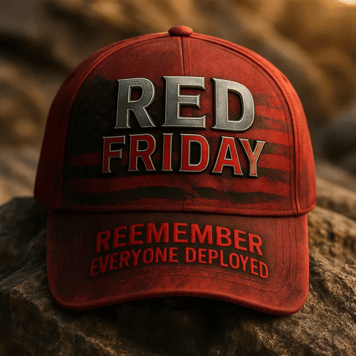 Red Friday Remember Everyone Deployed Hat Red Friday Baseball Cap Unique Gift For Dad Birthday