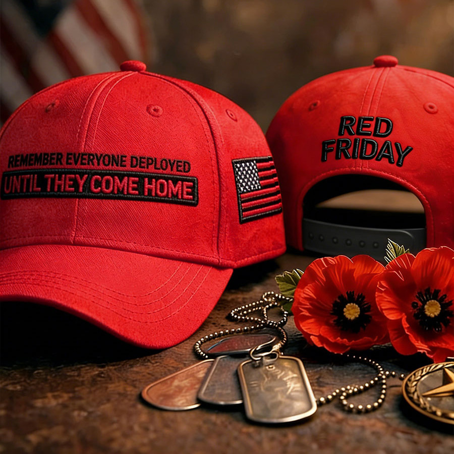 Red Friday Remember Everyone Deployed Hat Until They All Come Home Baseball Cap Tribute Gift