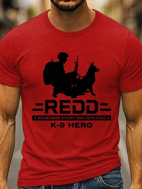 Red Friday Remember Everyone Deployed T-Shirt Red Friday Clothes Present For Father