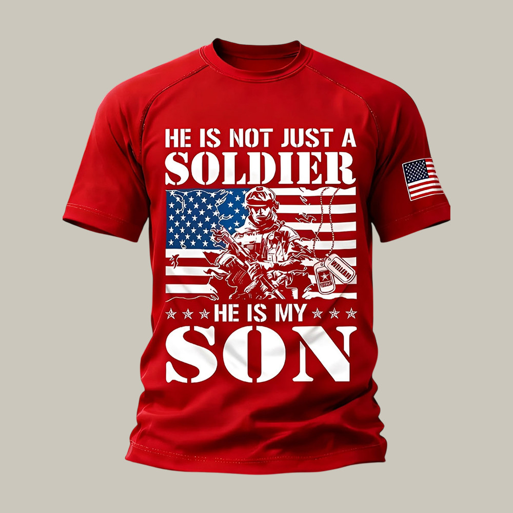 Red Friday T-Shirt He Is Not Just A Soldier Shirt Present For Red Friday
