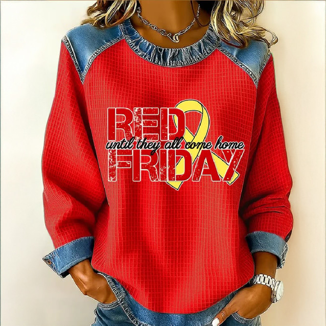 Red Friday Until They All Come Home Sweatshirt Red Friday Apparel Gift For Her