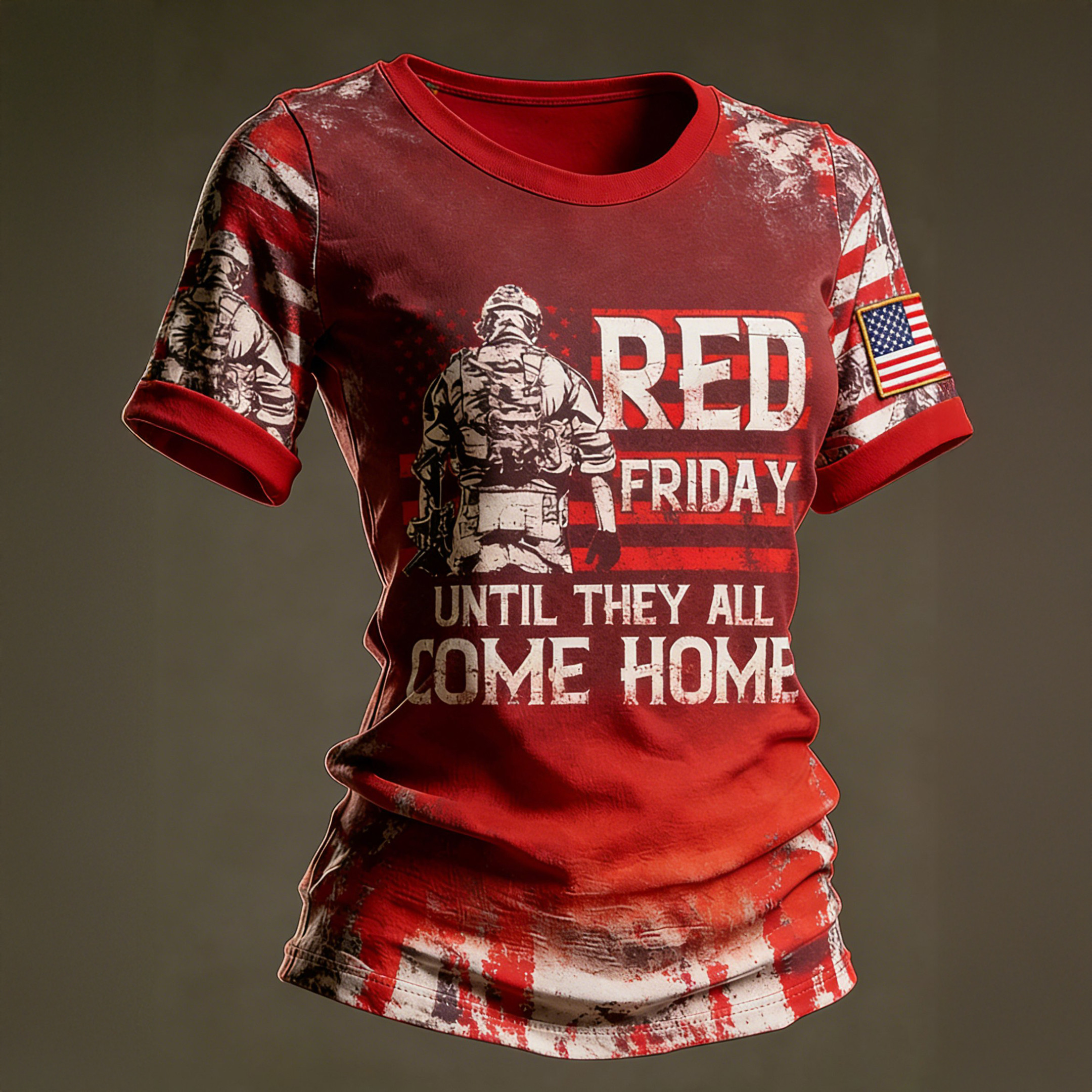 Red Friday Until They All Come Home T-Shirt Red Friday Clothes Gift For Wife