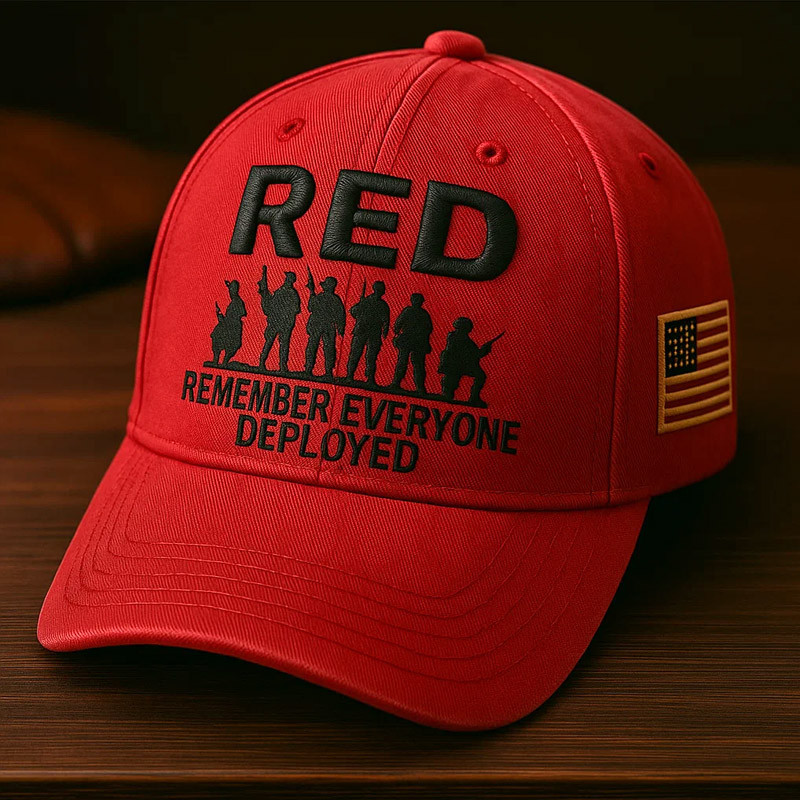 Red Friday Veterans Hat Military R E D Friday American Baseball Cap Tribute Gifts Ideas