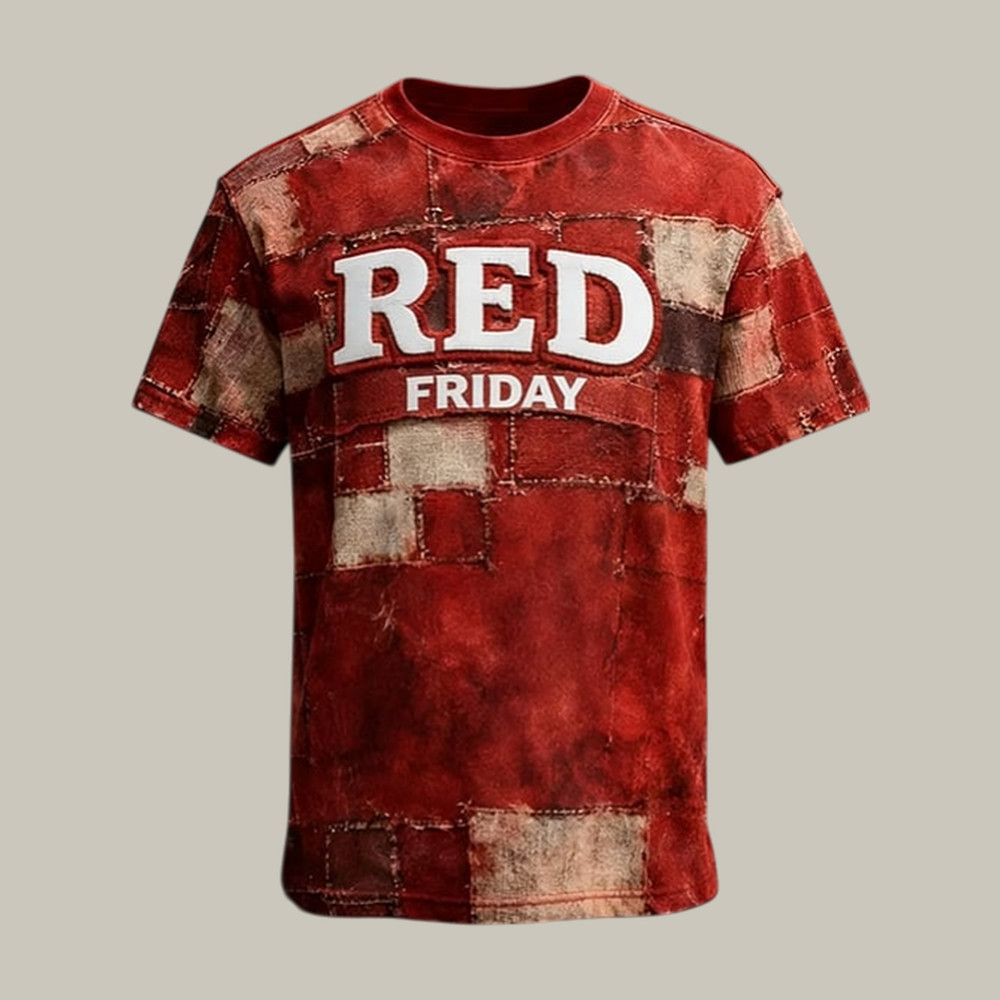 Red Friday Vintage T-Shirt Remember Everyone Deployed Clothes Gift For Red Fridays