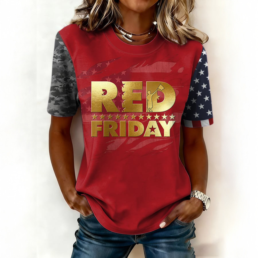 Red Friday Vintage T-Shirt Remember Everyone Deployed Shirt Red Friday Gifts